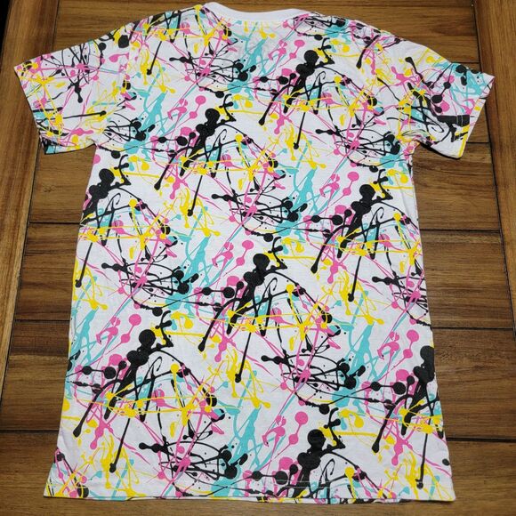 Vibes SS Paint Splatter Tee "Stay Trippy" - Size Medium - Picture 3 of 4